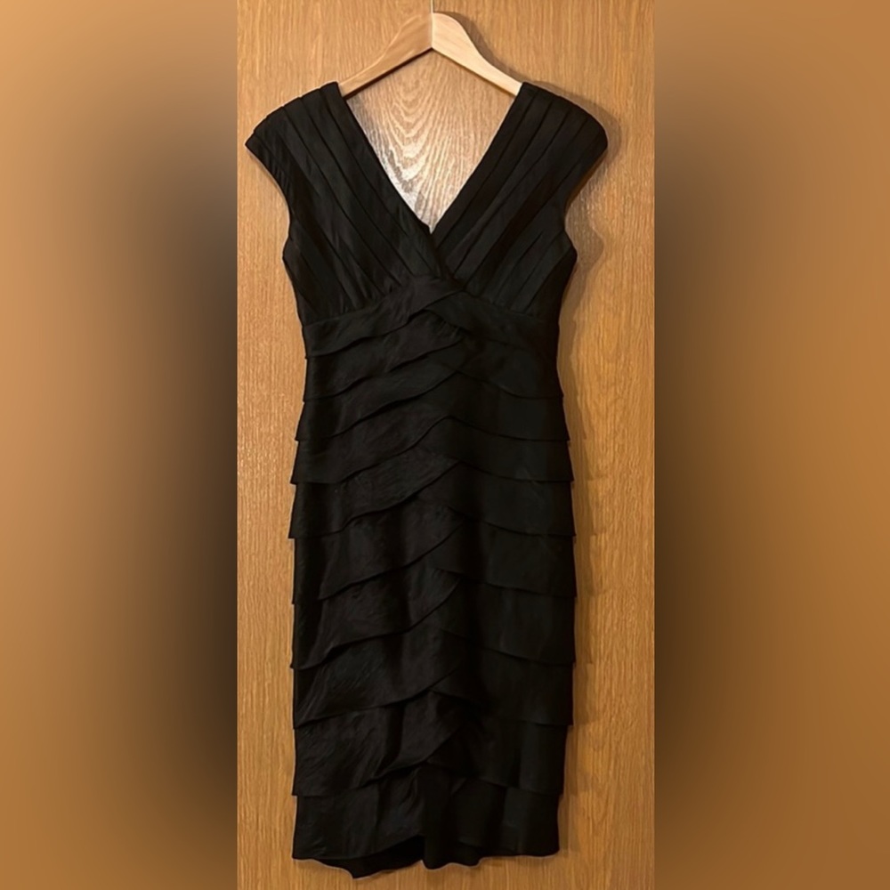 The Perfect Little Black Dress..Size 4 by Adrianna Papell/Holiday/Special Event
